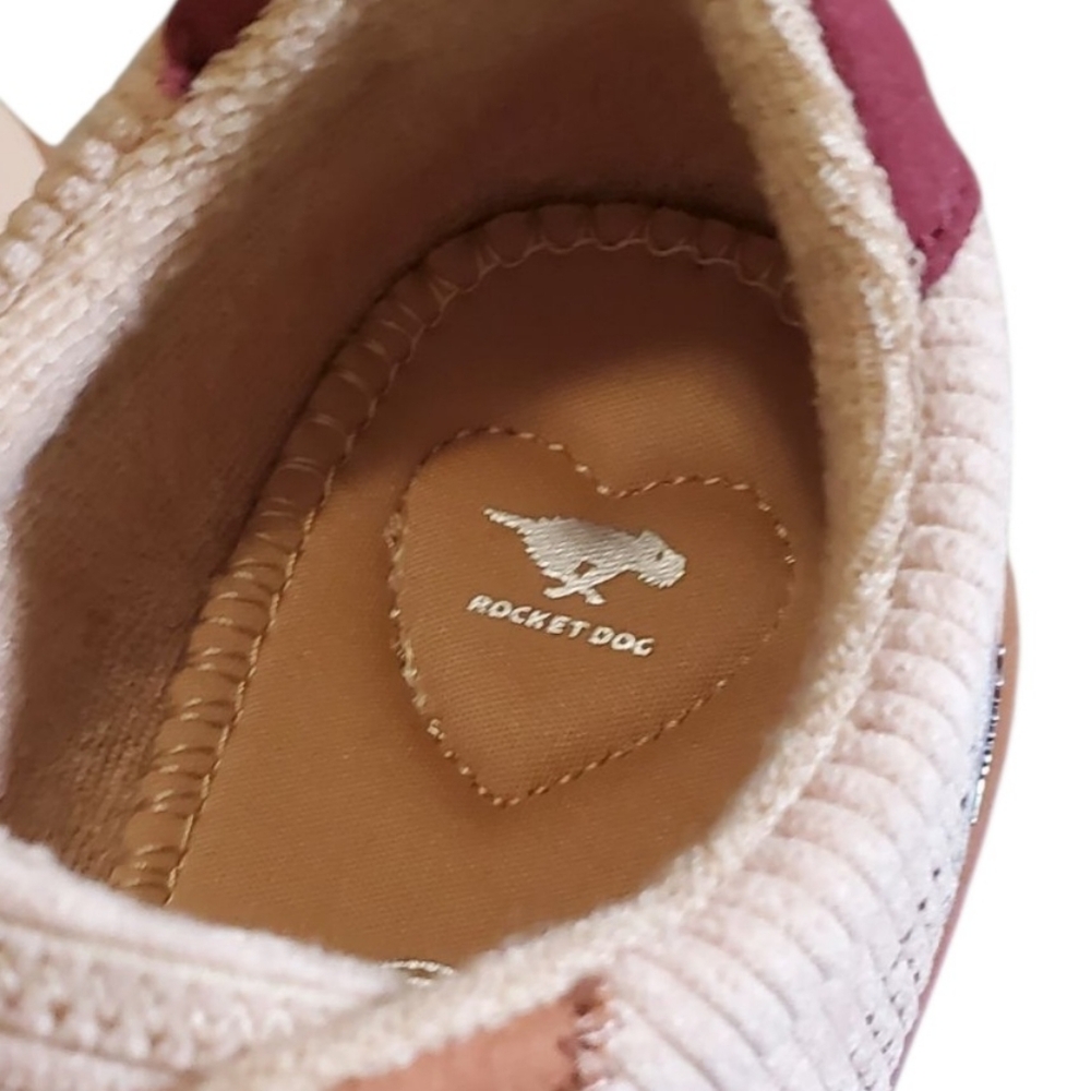 Rocket Dog Rapid Platform Retro 70s Style Colorblock Sneakers Light Tan Combo 9 - Picture 7 of 9